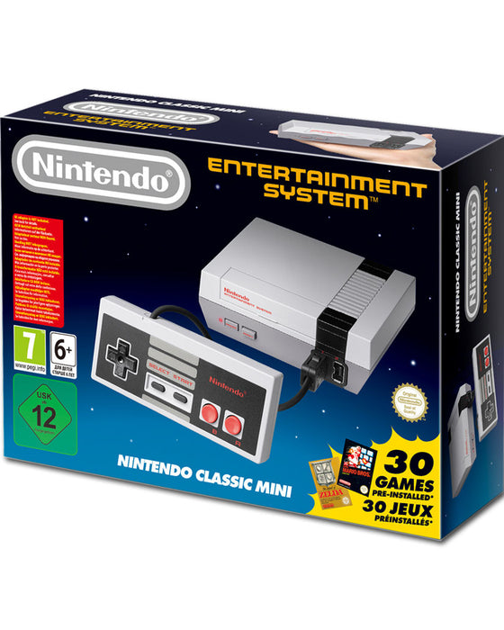 Nintendo Classic Mini-Konsole + Original-Controller (mit Originalverpackung) – (RESTART)