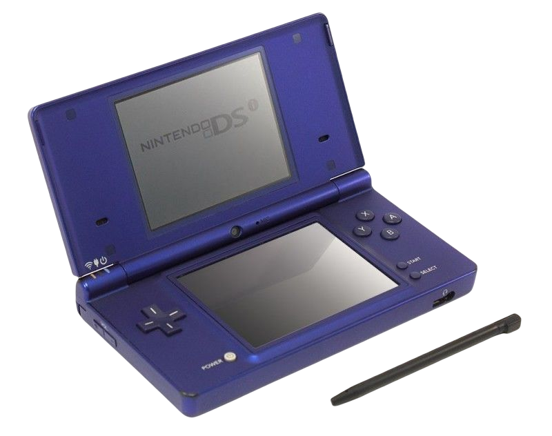 Nintendo DS - DSi-Konsole #Blau Metallic + Netzteil (GEBRAUCHT) - (NEUSTART)