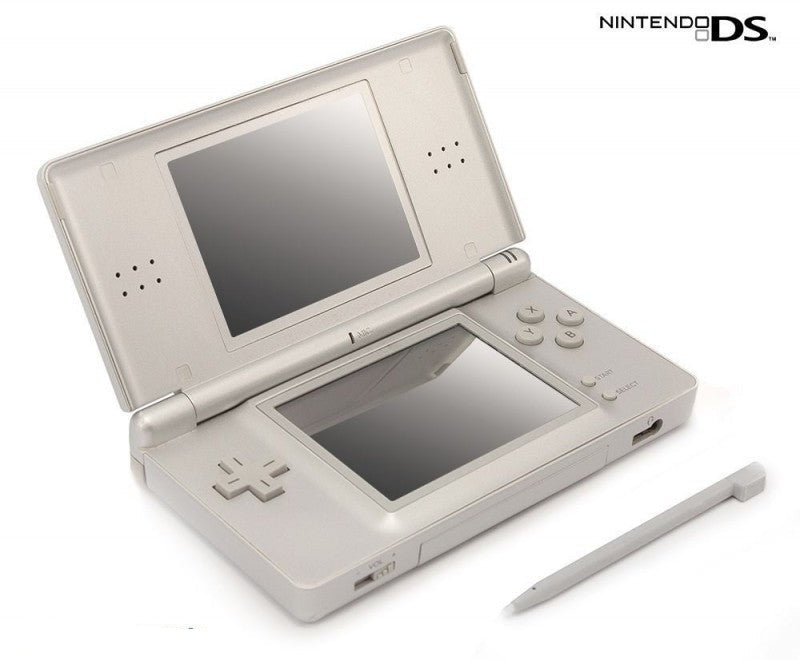 Nintendo DS Lite Konsole #Silber (GEBRAUCHT) + Netzteil - (NEUSTART)