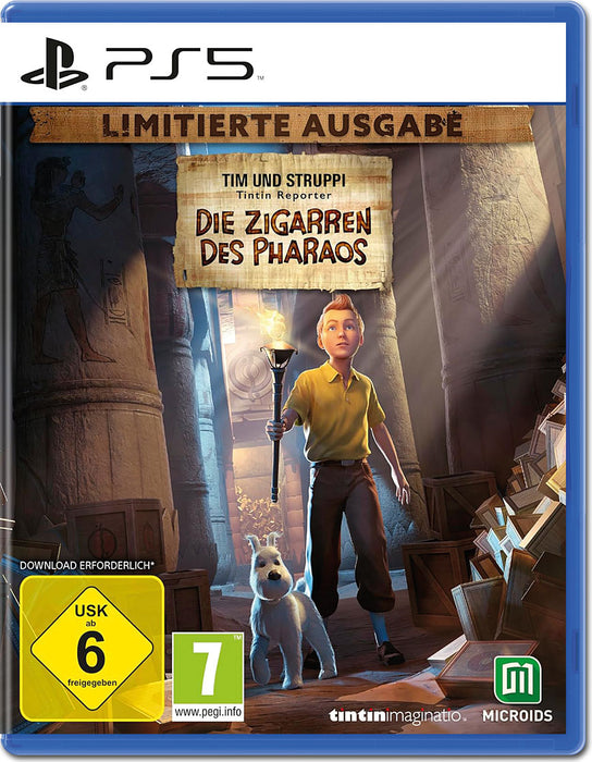 Tim und Struppi: Die Zigarren des Pharaos – Limited / SteelBook Edition (GEBRAUCHT) – PS5 (NEUSTART)