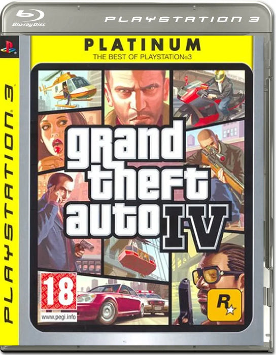 Grand Theft Auto IV (GTA 4) (USATO) - PS3 (RESTART)