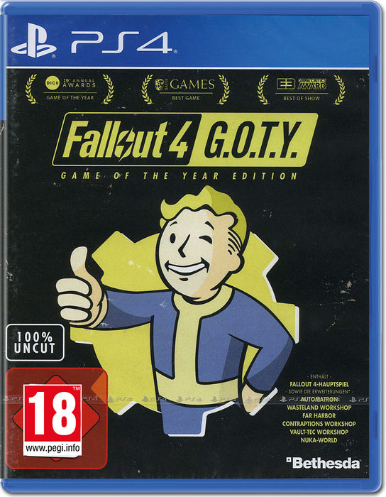 Fallout 4 - Game of the Year Edition (USED) - PS4 (RESTART)