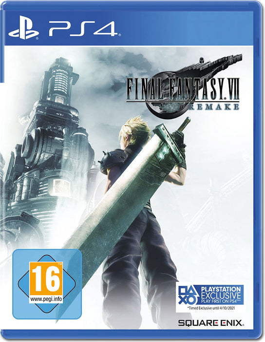 Final Fantasy VII: Remake (USED) - PS4 (RESTART)