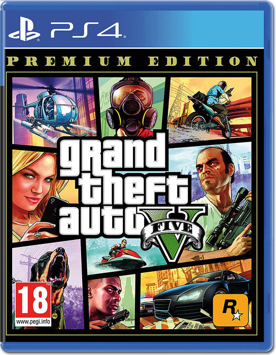 Grand Theft Auto 5 (GTA 5) – Premium Edition – PS4