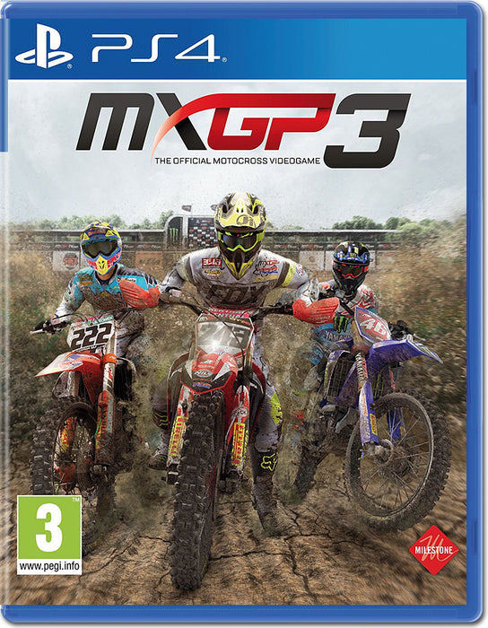 MXGP 3 - The Official Motocross Videogame (USED) - PS4 (RESTART)