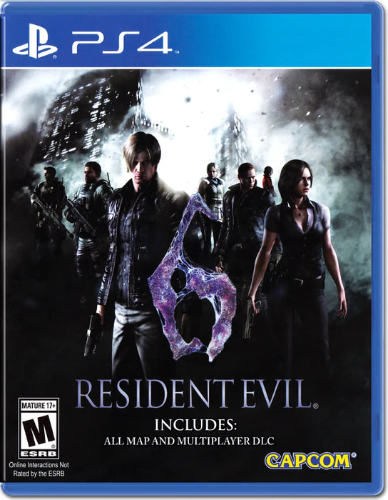 Resident Evil 6 (versione USA) (USATO) - PS4 (RESTART)