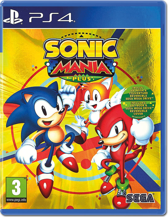 Sonic Mania Plus (USATO) - PS4 (RESTART)