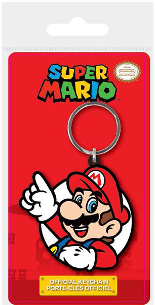 Super Mario Circle Keychain