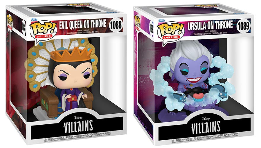 FUNKO POPS DELUXE ASSORTMENT Disney Villains S4