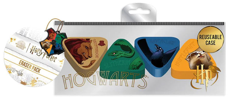Harry Potter Intricate Houses Erasers