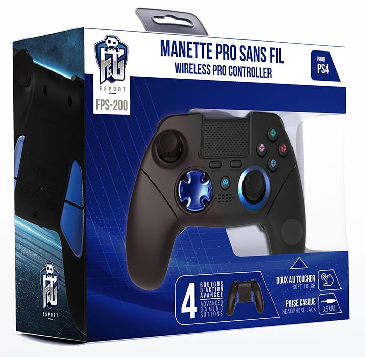 FREAKS PS4 Wireless Controller FPS-200 Schwarz