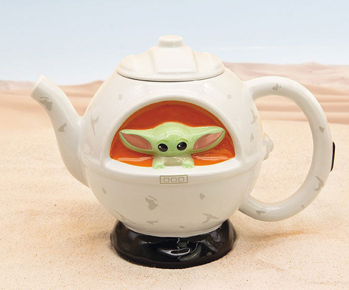 Teiera Star Wars The Mandalorian Grogu Spaceship