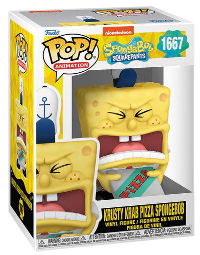 FUNKO POP SpongeBob 25th Krusty Krab Pizza SpongeBob 1667