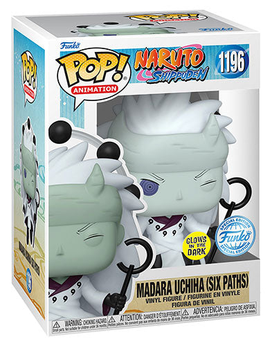FUNKO POP Naruto Madara Uchiha (Six Paths) GLOW 1196