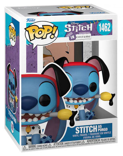 FUNKO POP Disney Stitch as Pongo 1462
