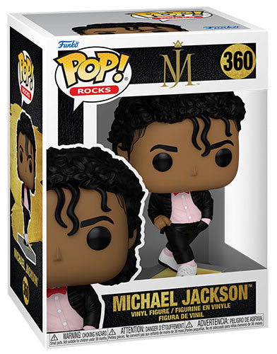 FUNKO POP Rocks Michael Jackson (Billie Jean) 360