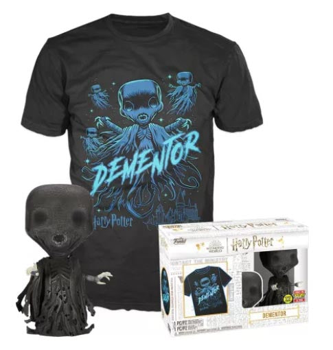 FUNKO TEE+POP Harry Potter Dementor GLOW XL