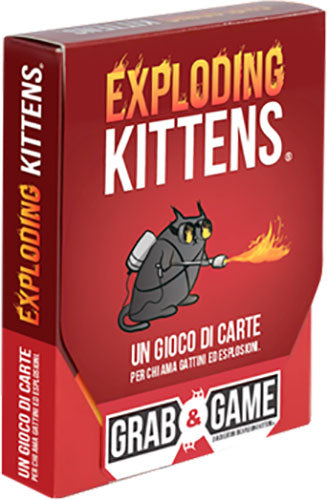 Exploding Kittens Grab & Game-0