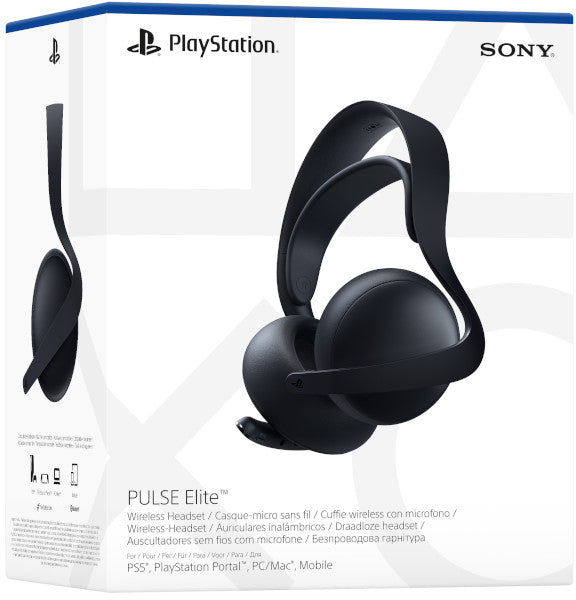 SONY PS5 Pulse Elite Headset mit Mikrofon Mitternachtsschwarz