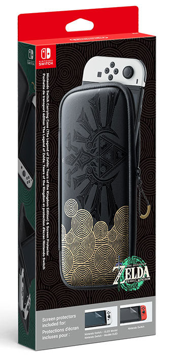 NINTENDO Switch OLED Case+Screen Protector Legend of Zelda