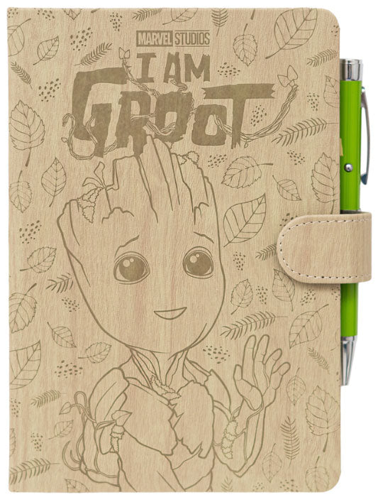 A5 Notebook + Projector Pen Guardians of the Galaxy Groot