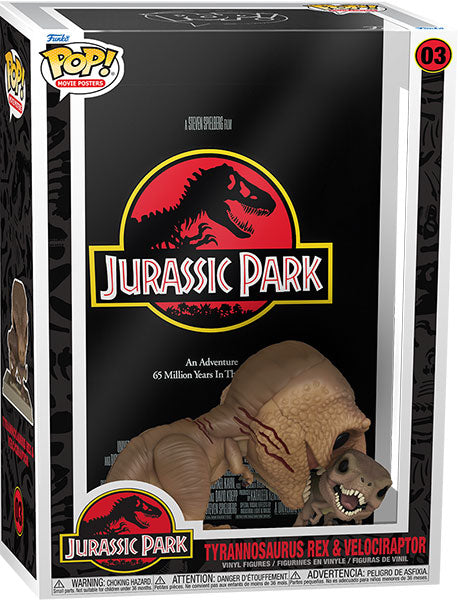 FUNKO POPS Jurassic Park T-Rex Vs Velociraptor 03
