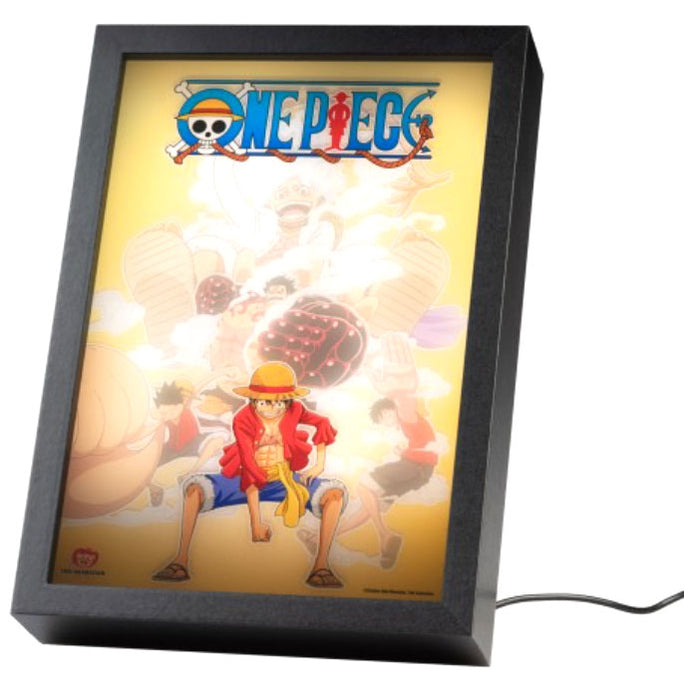 Quadro Retroilluminato One Piece Monkey D. Luffy