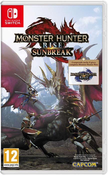 Monster Hunter Rise Sunbreak Set (GEBRAUCHT) – Switch (NEUSTART)