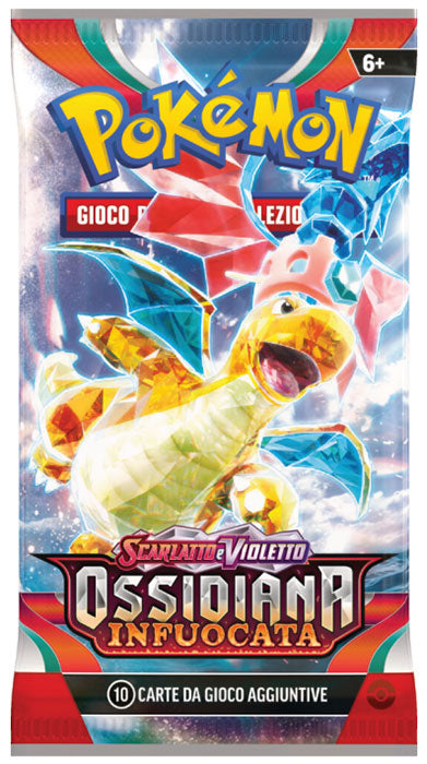 Pokemon Brennender Obsidian – 10-Karten-Booster