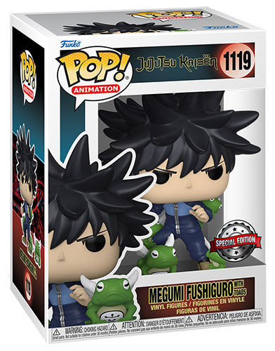 FUNKO POP Jujutsu Kaisen Megumi Fushiguru w/Toads 1119