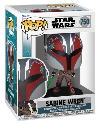 FUNKO POP Star Wars Ahsoka Sabine Wren Bobble 750