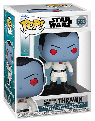 FUNKO POP Star Wars Ahsoka Grand Admiral Thrawn Bobble 683