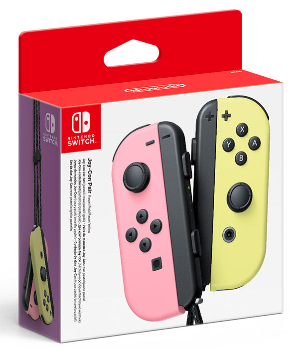 NINTENDO Set 2 Joy-Con Pastellrosa-Pastellgelb