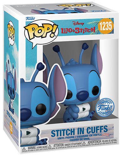 FUNKO POP Disney Stitch in Cuffs 1235