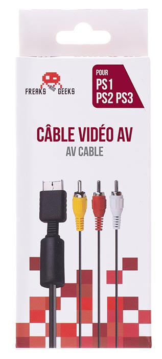 FREAKS PS1/PS2/PS3 Audio-Video-Kabel 1,8 m