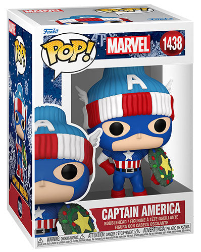 FUNKO POP Holiday Marvel Captain America 1438