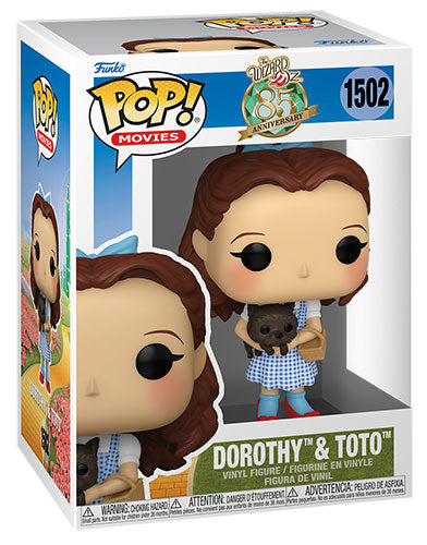 FUNKO POP The Wizard of Oz 85th Dorothy & Toto 1502