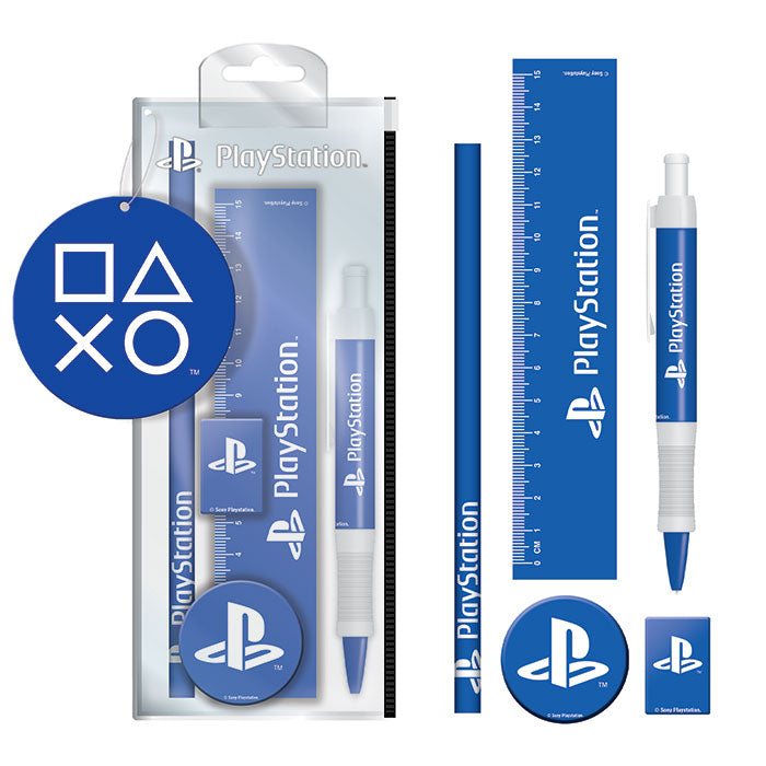 PlayStation Classic White & Blue Stationery Set