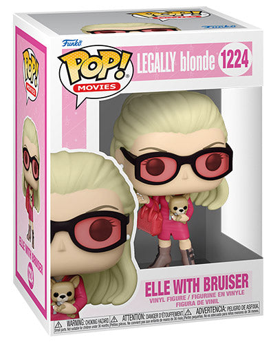 FUNKO POP Legally Blonde Elle w/Bruiser