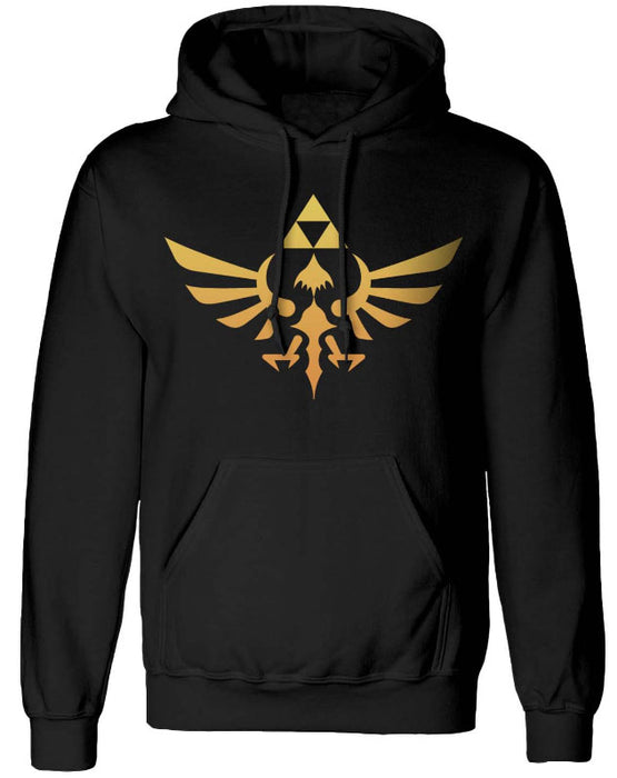 Felpa con Cappuccio The Legend of Zelda Hyrule Logo M