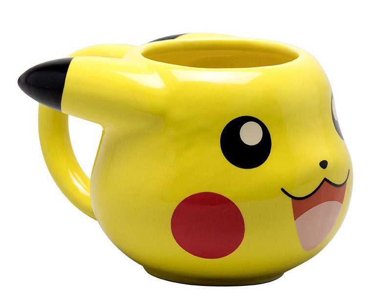 Pokemon Pikachu Head 3D Mug