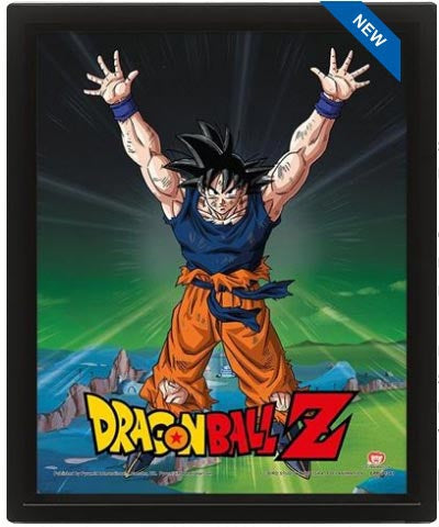 3D painting Dragon Ball Power Levels