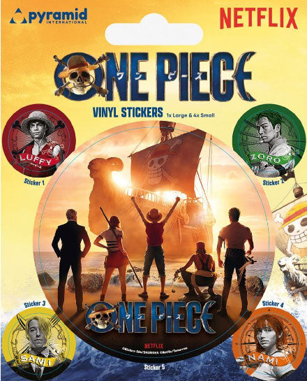 Adesivi One Piece Live Action Crew