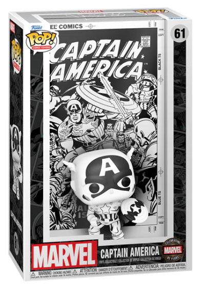 FUNKO POPS Comic Cover Marvel 85th Captain America 61