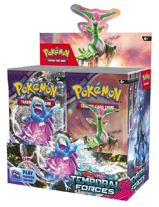 Pokemon ENG Cronoforze Box 36 Buste