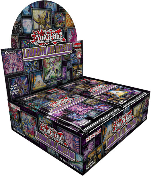 YUGI Labirinto del Maestro Box 24 Buste