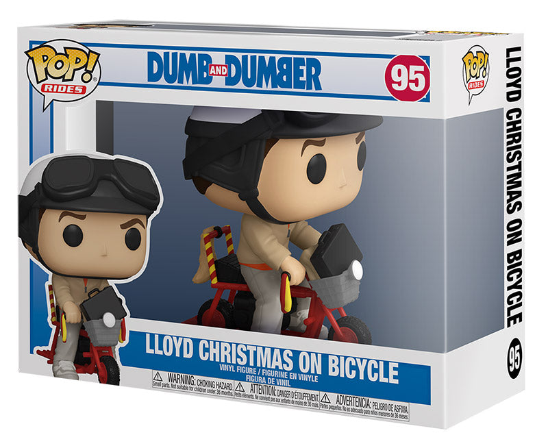 FUNKO POPS Rides Dumb & Dumber Lloyd on Bicycle 95