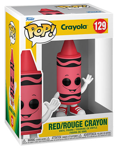 FUNKO POP Crayola Crayon Red 129