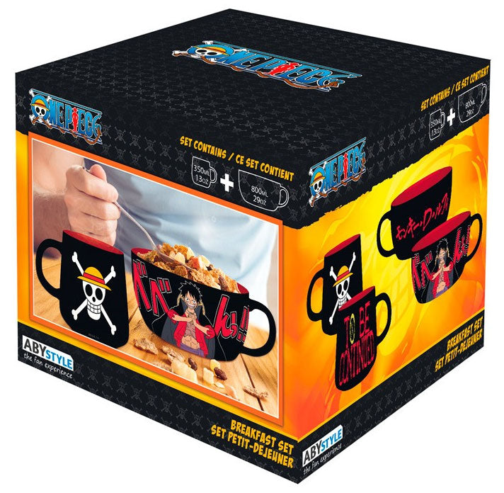 Gift Set 2 in 1 Breakfast One Piece Monkey D.Luffy