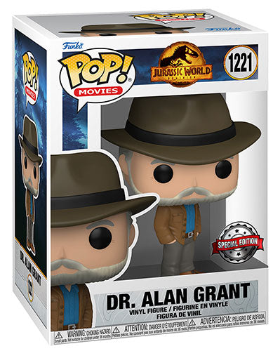 FUNKO POP Jurassic World 3 Dr. Alan Grant 1221